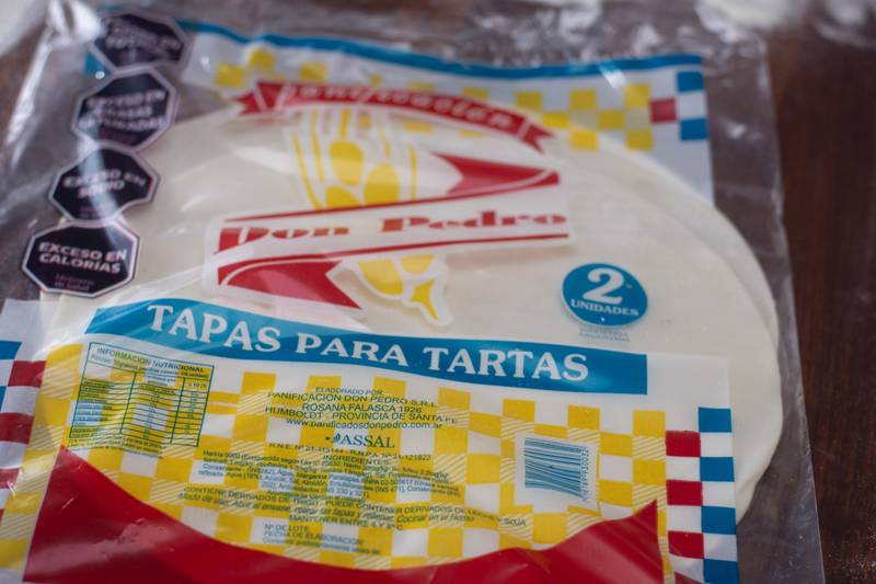 Masa de tarta artesanal