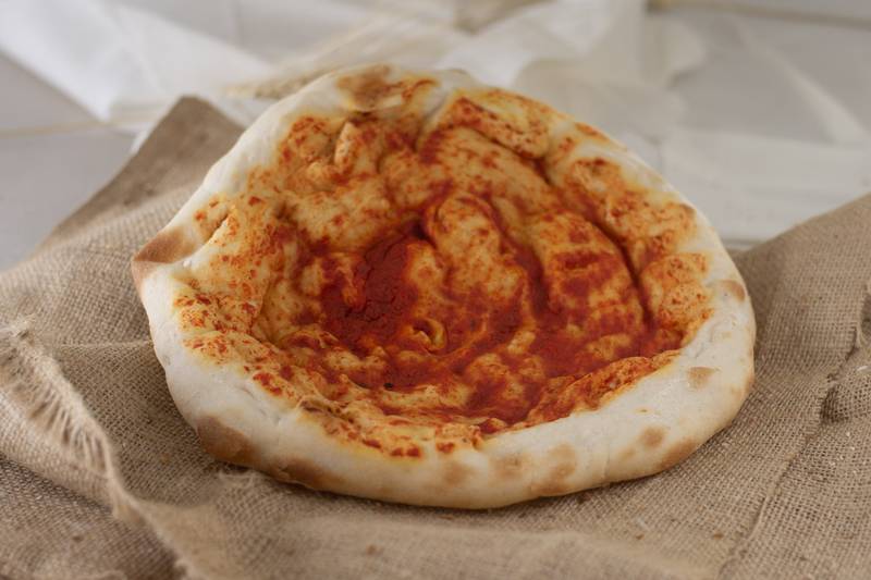 Pizza de masa madre